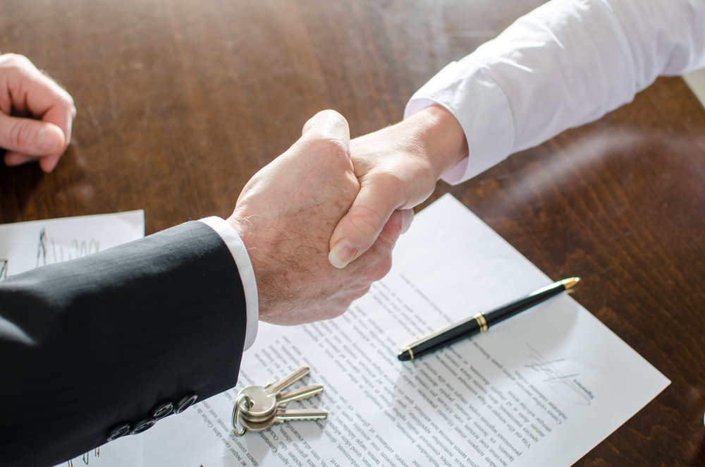 Signature d'un contrat